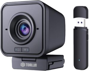 TOALLIN 1080P HD Wireless Webc...