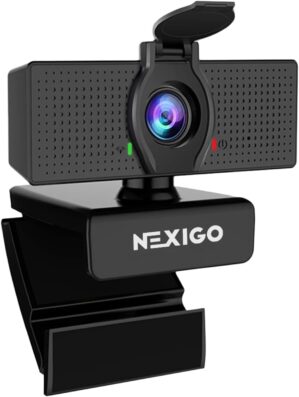 NexiGo N60 1080P Webcam with M...