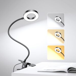 LED Desk Lamp Clip on Light wi...