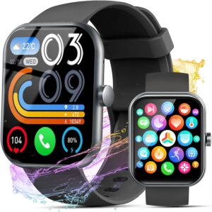 Smart Watch for Men Women(Answ...