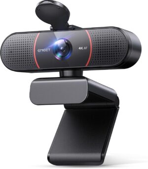 EMEET C960 4K Webcam for PC, 4...