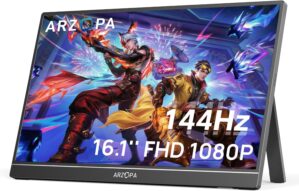 ARZOPA 16.1” 144Hz Porta...