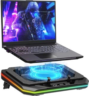 RGB Laptop Cooling Pad for 13-...