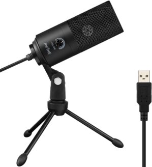 FIFINE USB Microphone, Metal C...