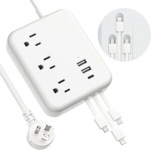 6 USB Power Strip with 3 Charg...