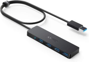 Anker USB Hub 4 Ports, Multipl...