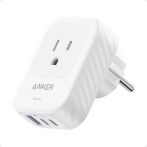 Anker Travel Adapter, European...