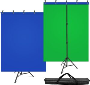 HEMMOTOP Blue Green Screen Bac...