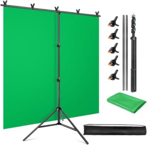 Green Screen Backdrop Kit, 5 x...
