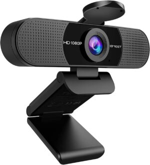EMEET 1080P Webcam with Microp...