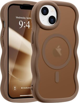 for iPhone 13/14 Case, Curly W...