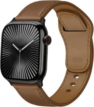 Genuine Leather Band for Apple...