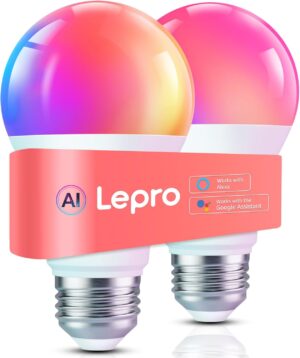 Lepro B1 AI Smart Light Bulbs ...