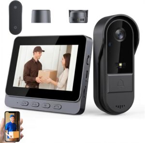 X8 Video Doorbell Camera, X8 W...