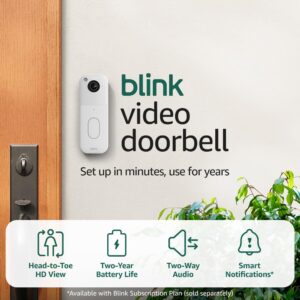 Blink Video Doorbell (newest m...