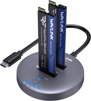 WAVLINK M.2 NVMe SSD Cloner Do...