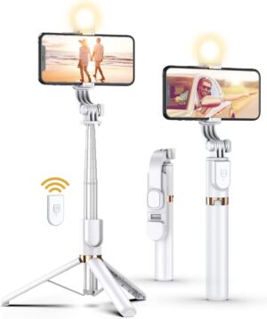 Selfie Stick Tripod with Wirel...