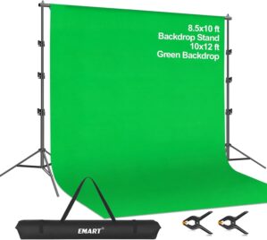 EMART 8.5 x 10ft Green Screen ...