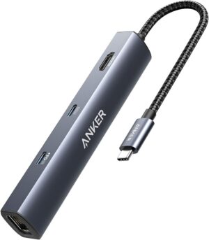 Anker 6-in-1 USB C Hub with Et...