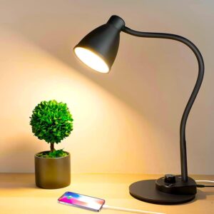 BOHON LED Desk Lamp with USB C...