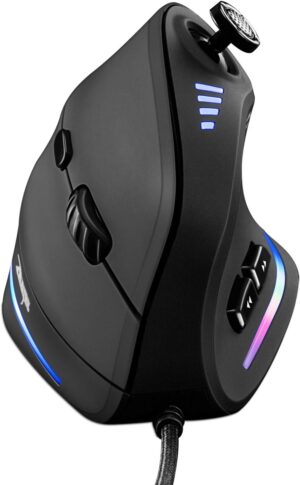 TRELC Gaming Mouse with 5 D Ro...