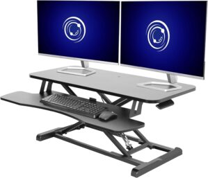 VIVO 36 inch Desk Converter, K...
