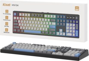 KN104 Wireless Mechanical Gami...