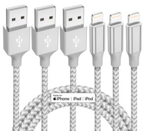 iPhone Charger 3 Pack 10 ft Ap...