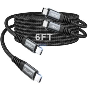 100W USB C to USB C Cable [2 P...