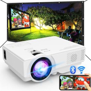 Projector with WiFi and Blueto...