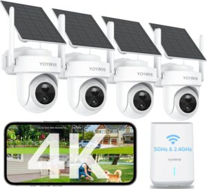 4K Security Cameras Wireless O...