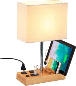 Dreamholder Desk Lamp with 3 U...