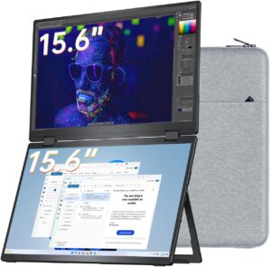 VisionOwl Portable Monitor Dua...