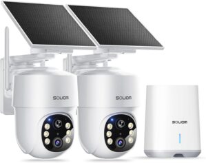SOLIOM- 5MP Security Cameras W...