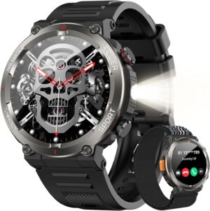 IOWODO Military Smart Watch fo...