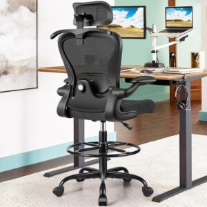 Drafting Chair, Tall Office Ch...