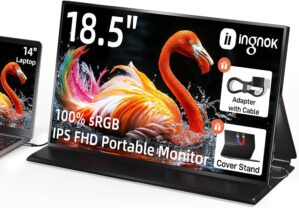 Ingnok Portable Monitor, 18.5 ...