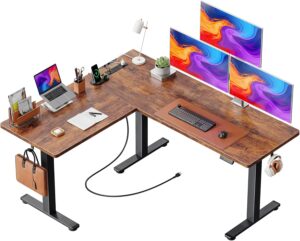 Huuger L Shaped Standing Desk ...