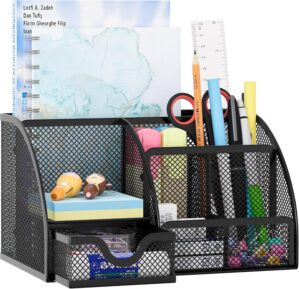 EasyPAG Mesh Desk Organizer wi...