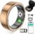 Smart Ring for Women Men,Fitness Tracker Ring with Heart Rate, Sleep Monitoring, Blood Oxygen, Step Counting for iOS and Android, No Subscription Fee, Waterproof(Rose Gold, 7)