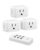 DEWENWILS Wireless Outlet, Programmable and Expandable Electrical Outlet Switch, Wireless Remote Light Switch, 100FT Range, 1 Remote and 3 Outlets