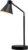 O’Bright Astrum – LED Desk Lamp with Dual USB Charging Ports, 100% Metal, 270 Degree Swivel Arms, Soft White Light (3000K), Bedside & Home Office Table Lamp, ETL Listed, Black