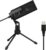 FIFINE USB Microphone, Metal Condenser Recording Microphone for MAC OS, Windows, Cardioid Laptop Mic for Recording Vocals, Voice Overs, Streaming, Meeting and YouTube Videos-K669B