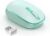 TECKNET Wireless Mouse for Laptop, 2.4G Quiet Computer Mouse with USB Receiver, 4 Buttons Portable Cordless Mice for Chromebook, Laptop, PC, Mac, 800/1200/1600 DPI – Mint Green