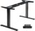 TOPSKY Dual Motor Electric Adjustable Standing for up to 70.8”x31.5” Table Tops, 225 lbs Weight Capacity, Computer Desk for Home and Office (Black Frame only)