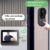 Video Doorbell Wireless Doorbell Camera, with HD 1080P Video, Two-Way Audio, 170° Angle, 4.3” Screen, IPX65 Waterproof for Outdoor, Video Doorbell No Subscription, No APP, No WiFi