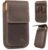 Topstache Leather Phone Holster – Belt Clip Leather Belt Pouch for iPhone 17/16/15 Pro Max & Plus – Magnetic Closure Flip Cell Phone Case for Galaxy S25/S24/S23 Ultra & Plus, XL,Darkbrown