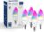 Lightinginside E12 Smart Light Bulbs 60W Equiv., Work with Alexa/Google Home/Smart Life, 500LM 6W RGBCW Candle Candelabra LED Light Bulbs, No Hub Required, 2.4G WiFi Bluetooth Bulb, ETL Listed, 4PCS