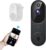 Orbitell Wireless Wi-Fi Video Doorbell Camera with Two Way Audio, AI Motion Detection, Night Vision and Cloud Storage, 2.4G Wi-Fi only