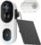 BOTSLAB 2K Doorbell Camera Wireless with Solar Panel, Nonstop Power Video Doorbell with Head-to-Toe View, No Monthly Fee, 2-Way Audio, Human Detection, 5200mAh Battery, 2.4Ghz WiFi